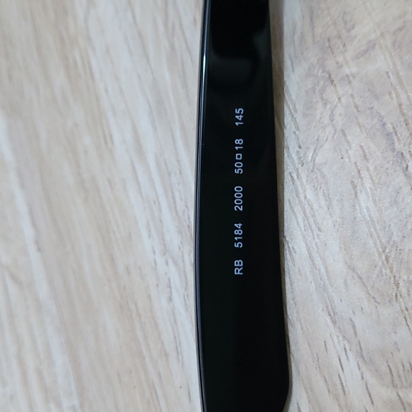 RayBan 5184 Wayfarer 2000 frame Black - Picture 4 of 6